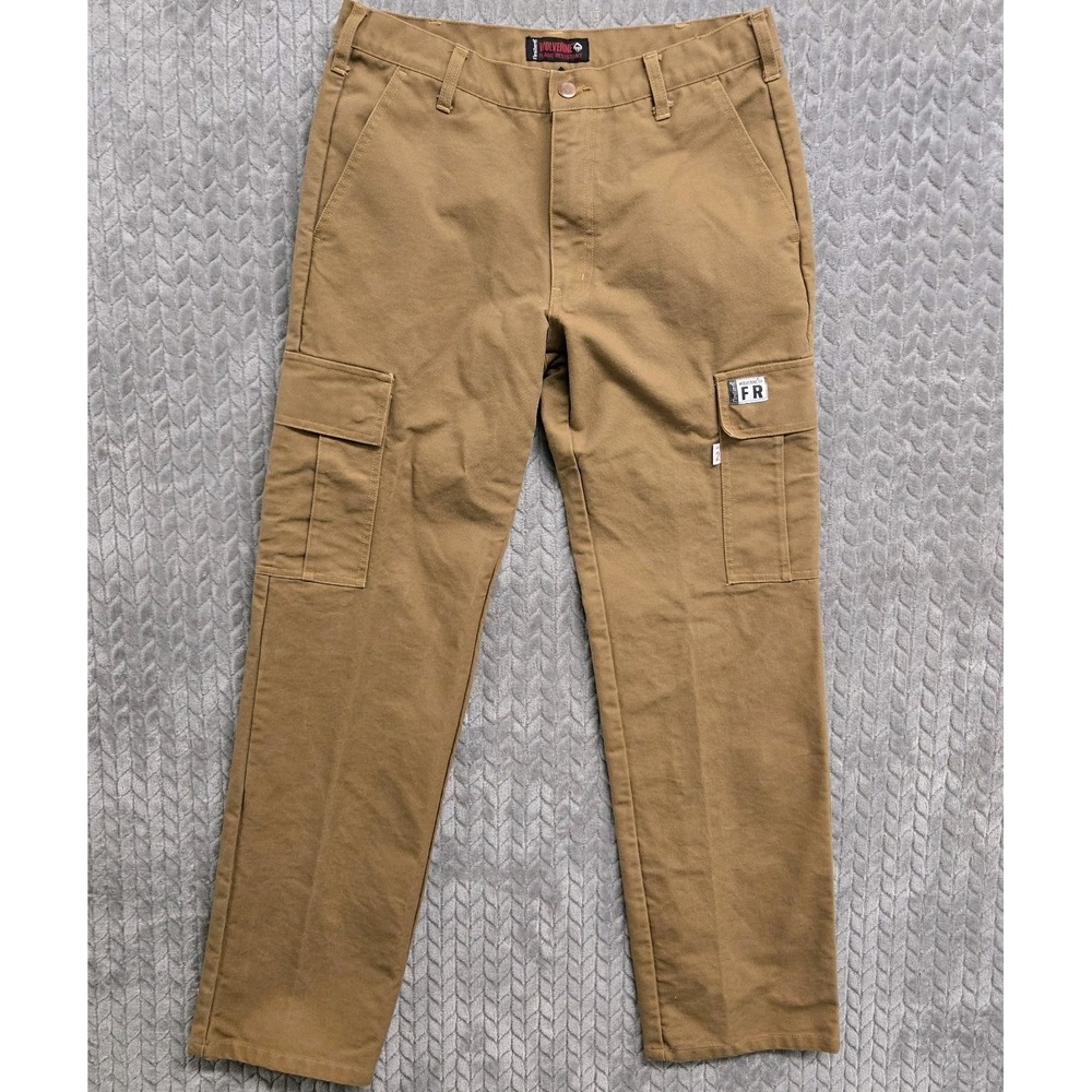 Wolverine‎ FR FireZero Cargo Pants Jeans Fire Resistant 32x33* CAT2 Cotton